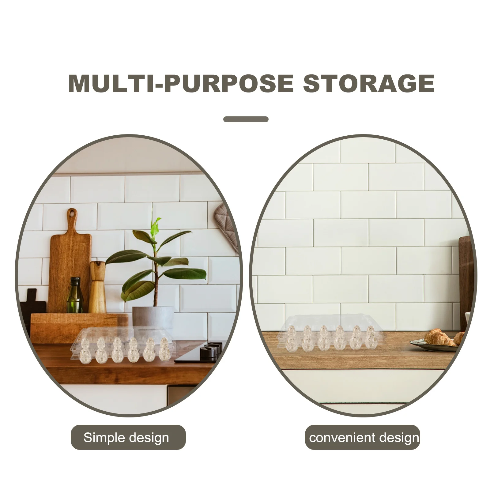 

25Pcs Clear Quail Egg Containers Reusable Plastic Trays Kitchen Storage Organizer Space Saver Egg Cartons Reusable