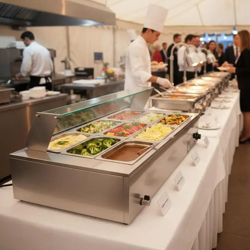 Industrial e Empresarial - Máquina de alimentos e equipamentos de apoio - Equipamentos para cozinhar, misturar e auxiliar - Aquecedores de alimentos de bancada