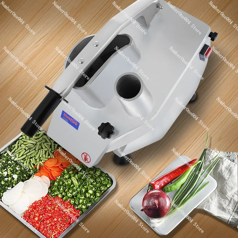 HLC-300 Electric Vegetable Cutter Commercial Multifunctional Small Canteen Vegetable Slicer Potato Cutting Machine