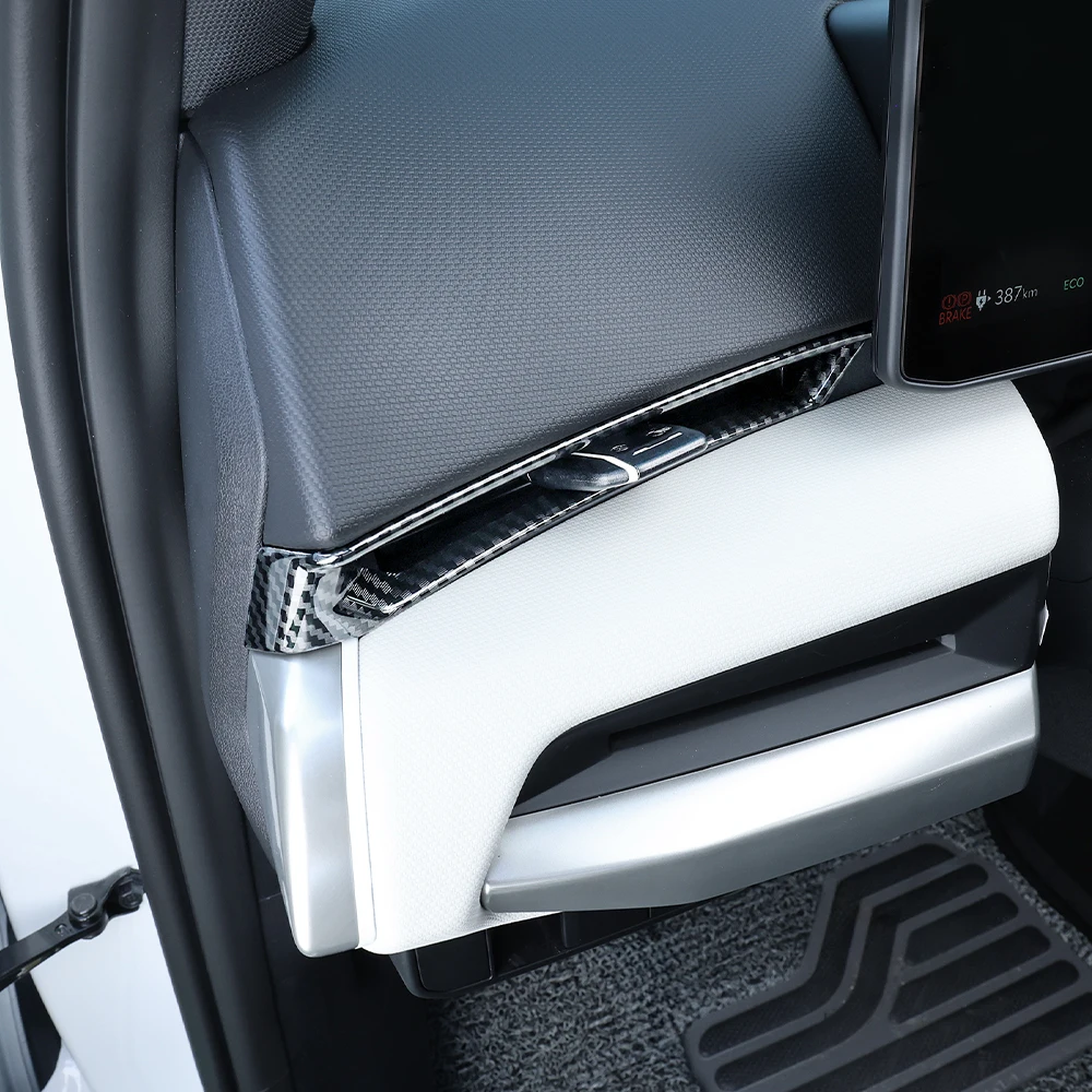 

2PCS Dashboard Both Side AC Vent Outlet Anti-Dust Cover Trim For Kia EV4 2025 2026 LHD Accessories