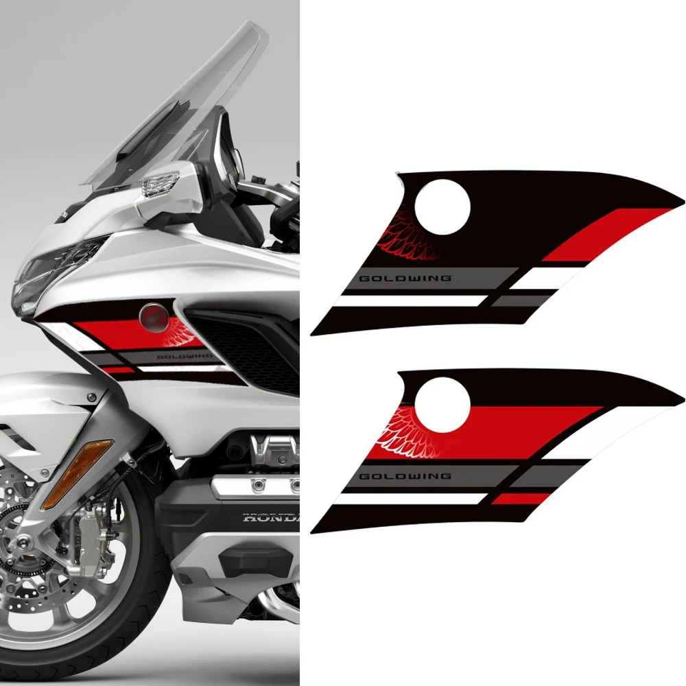 

For Honda Goldwing Gold wing Protector Tank Pad GL1800 F6B Tour Wheel Stickers Decals Body Fender Shell 2018 - 2022 2023 2024