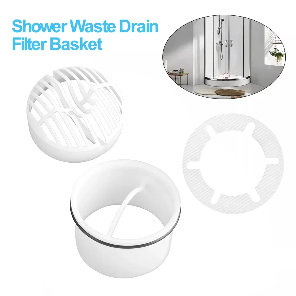 Replacement Shower Drain Tube Hair Filter Basket For 6960, 6963, 6961, 6962  Bathroon Metal Sink Strainer Floor Drain