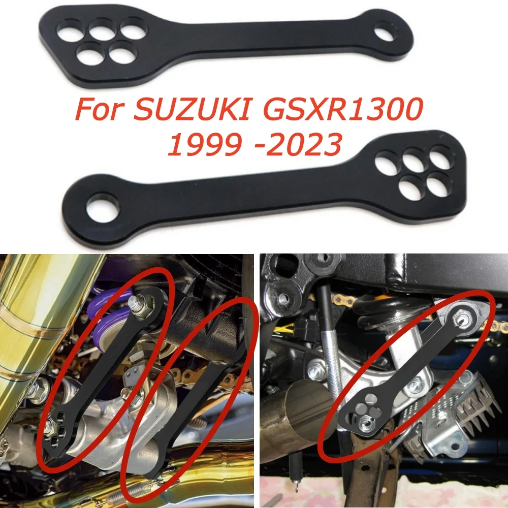 

Adjustable Rear Lowering Link For SUZUKI GSXR1300 1999 -2023 GSXR 1300 Rear Suspension Shock Drop Linkage Accessories