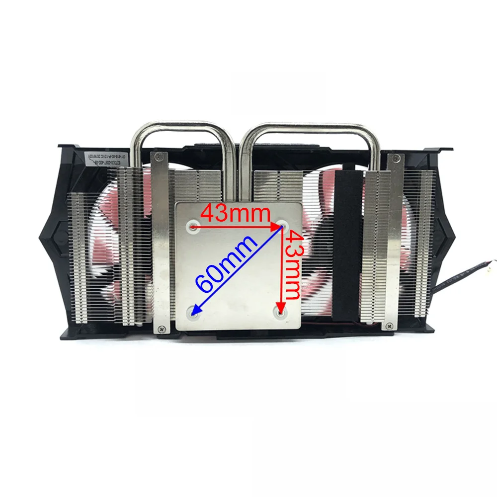 Radiador de tarjeta de Video para GALAX Geforce GTX750 GTX750Ti, ventilador de jugador, Enfriador de tarjeta gráfica, disipador de calor
