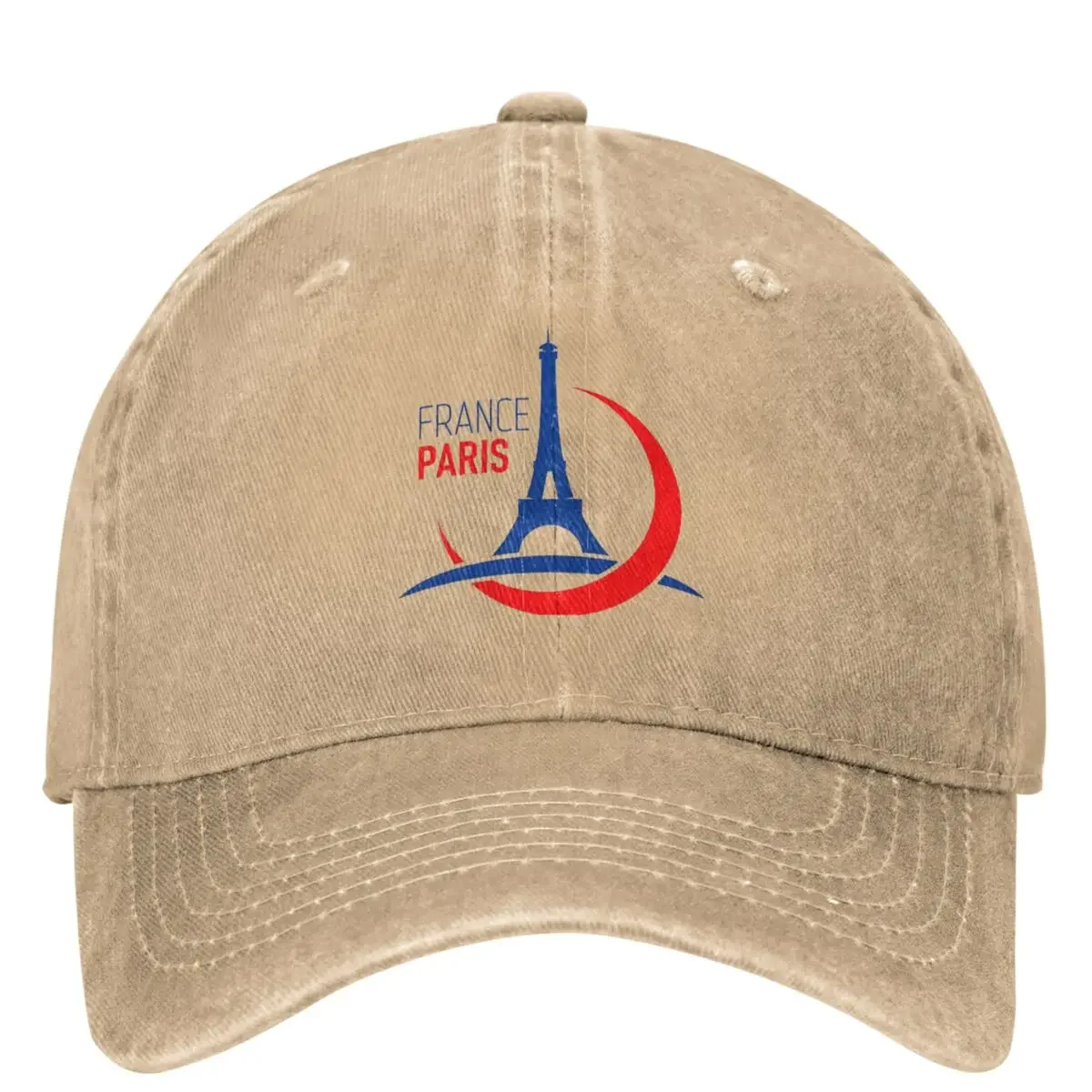 باريس فرنسا العلم الدنيم قبعة بيسبول الفرنسية برج ايفل الهيب هوب قبعات للآباء الصيف الإناث الذكور عادية الشمس واقية قبعات البيسبول