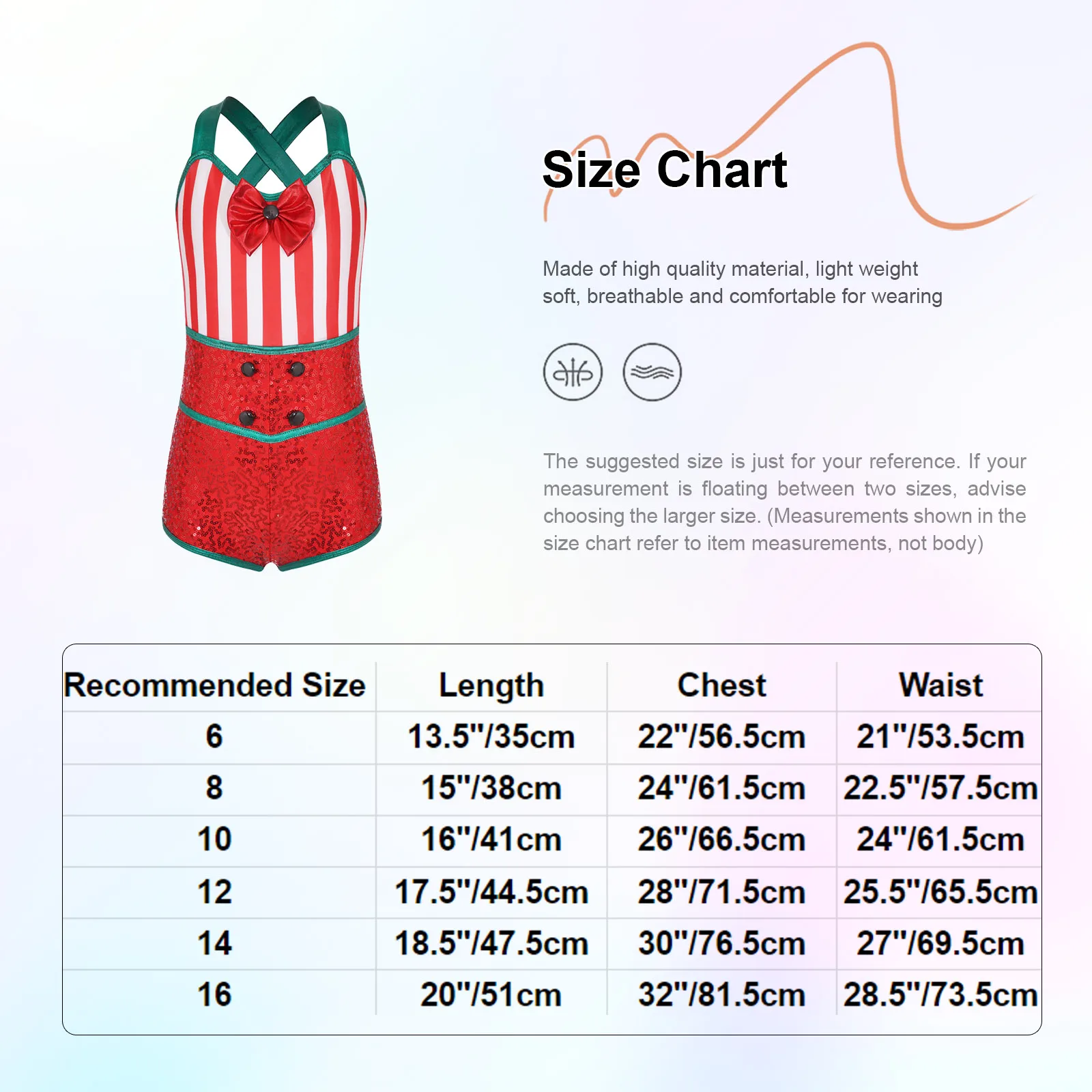 عيد الميلاد الاطفال الفتيات قصب الحلوى زي بذلة أكمام الترتر الرقص Unitards الجمباز عيد الميلاد مرحلة الأداء Dancewear