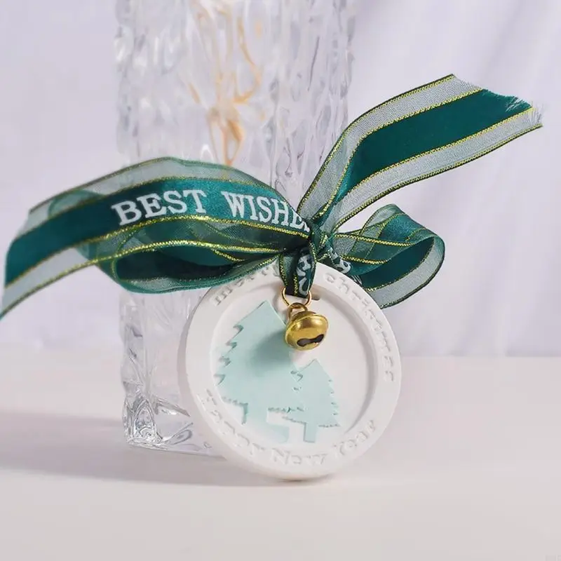 195C Christmas Tree Snowflake Silicone Mold Wall-mounted Snowman Mold DIY Keychain
