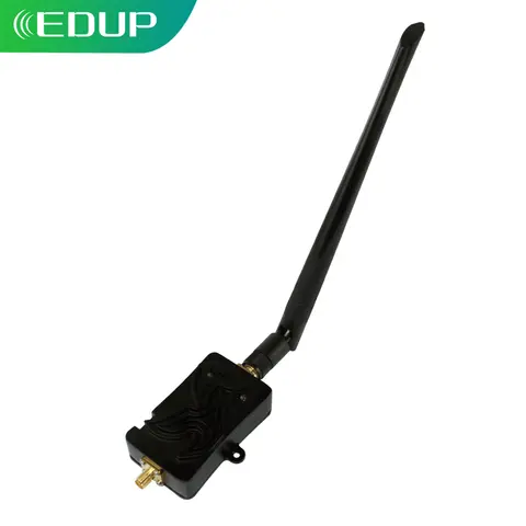 EDUP AB007 WiFi Booster Power Amplifier 2.4GHz 4W WiFi Signal Booster Wireless Range Repeater WiFi Router Accessories Antenna