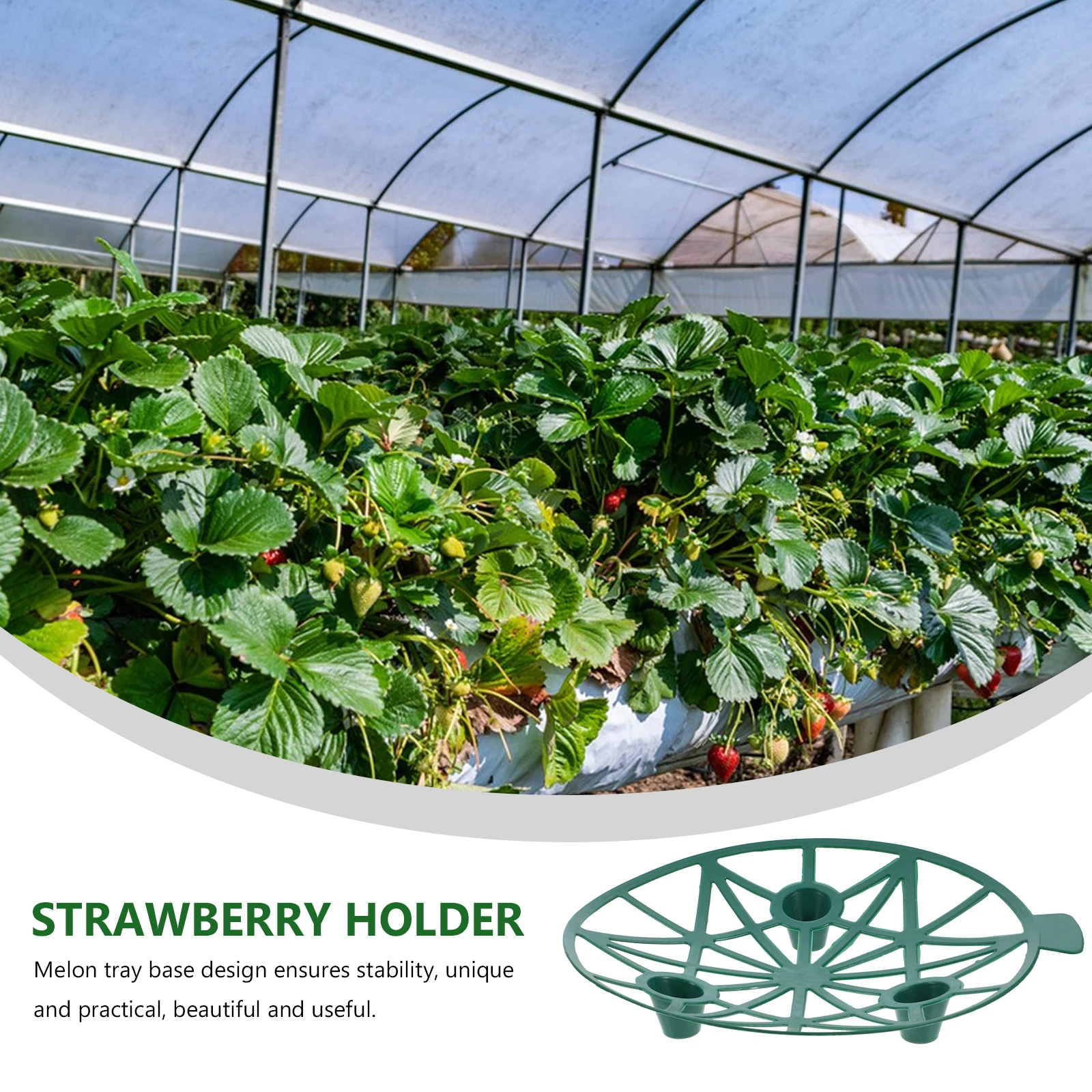 

4 Pcs Fruit Holder Stand Growing Shelf Melon Watermelon Watermelon Stand Growing Melon Support Garden Holder Support