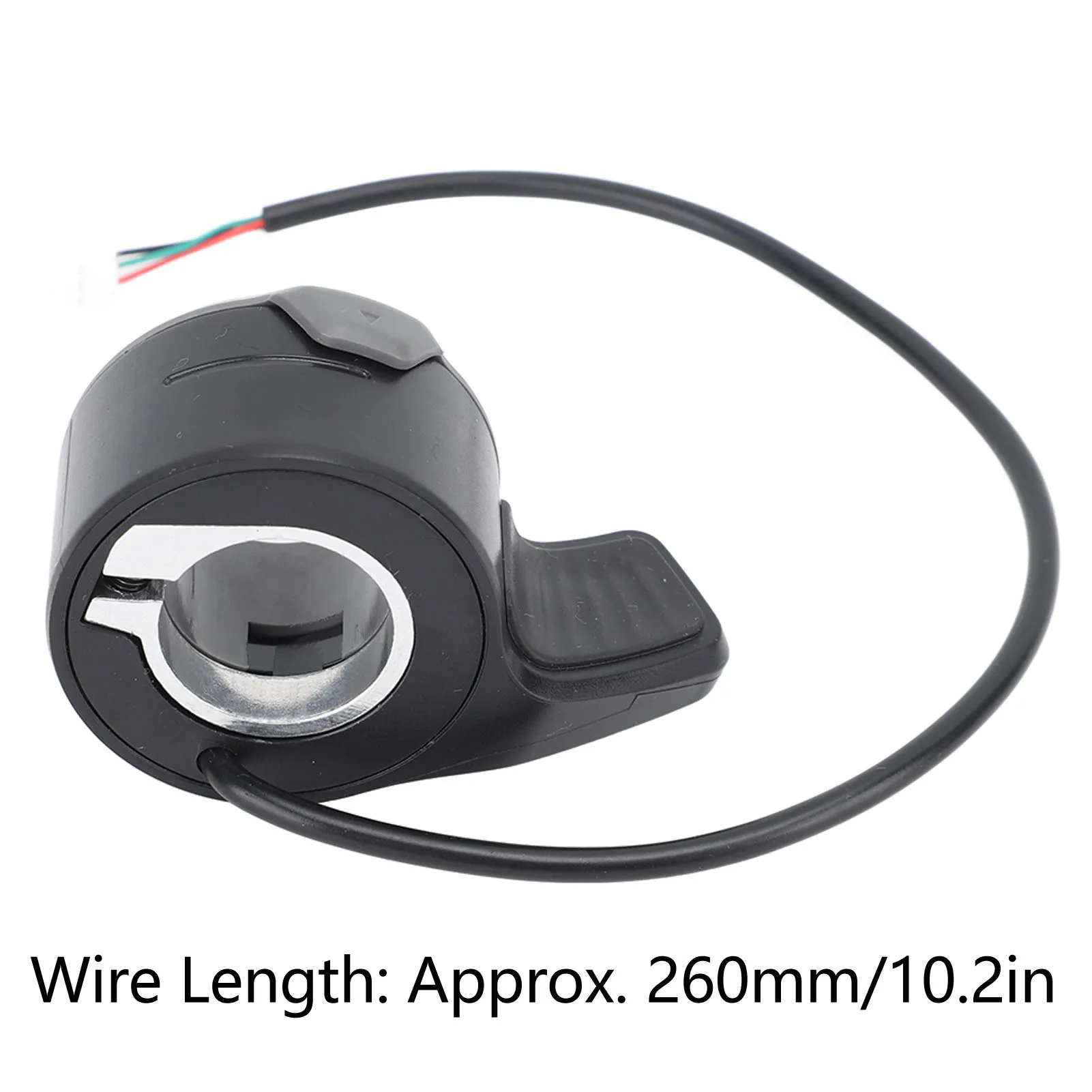 Electric Scooter Thumb Throttle Raised Stripes Black Flexible Finger Thumb Accelerator for NIU KQi2 KQi3