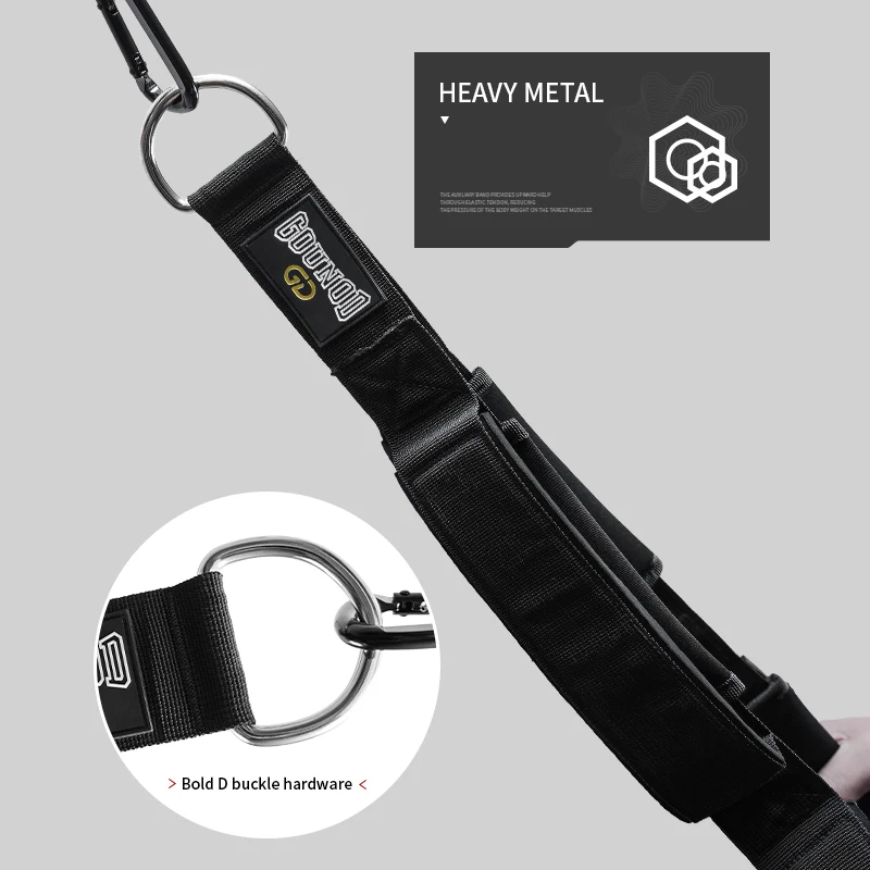 El accesorio del cable de la cuerda del tríceps de bíceps tira hacia abajo para el entrenador profesional de la espalda del pórtico del gimnasio