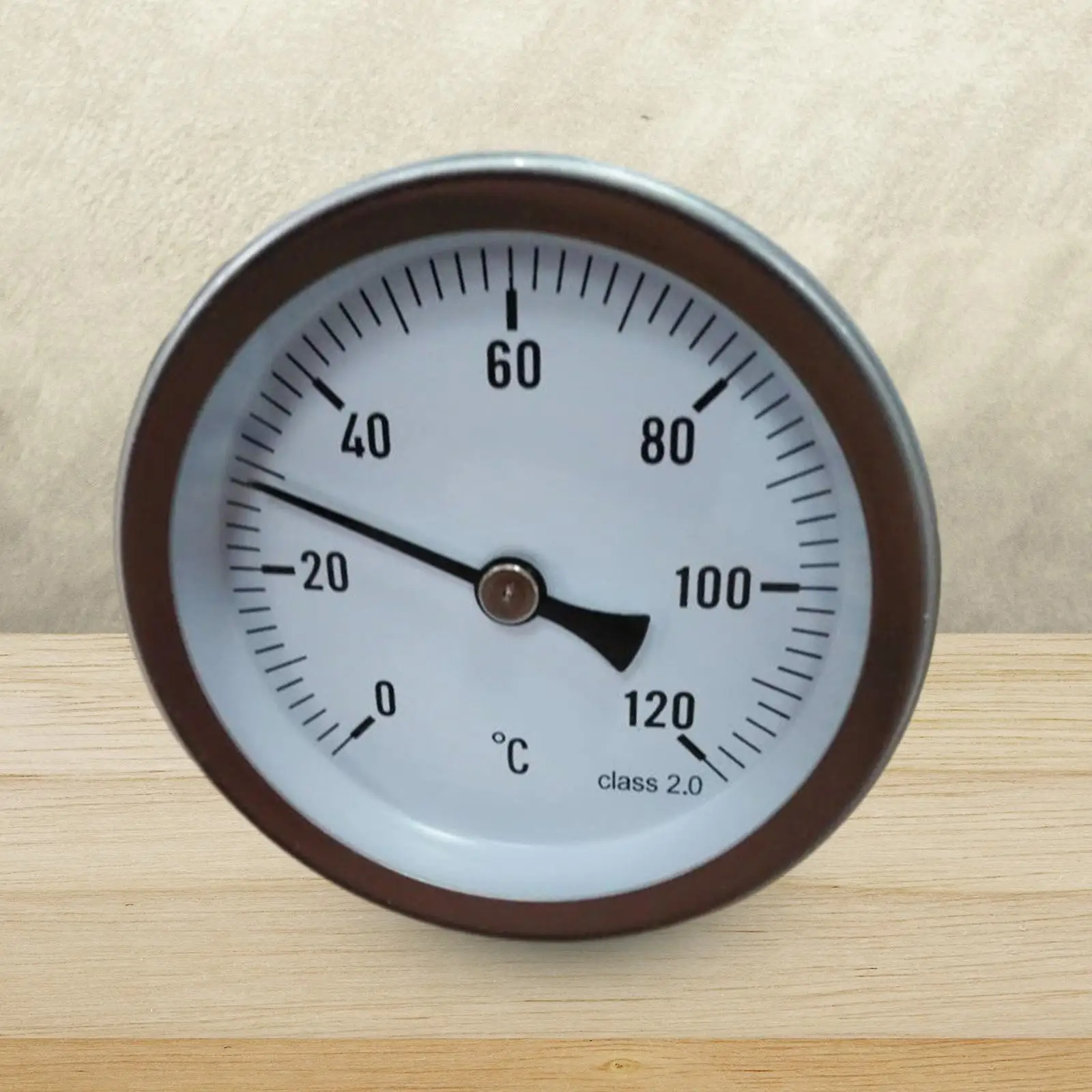 Metal Thermometer Thermometer Stainless Steel Easily Installation Household Water Temperature Gauge