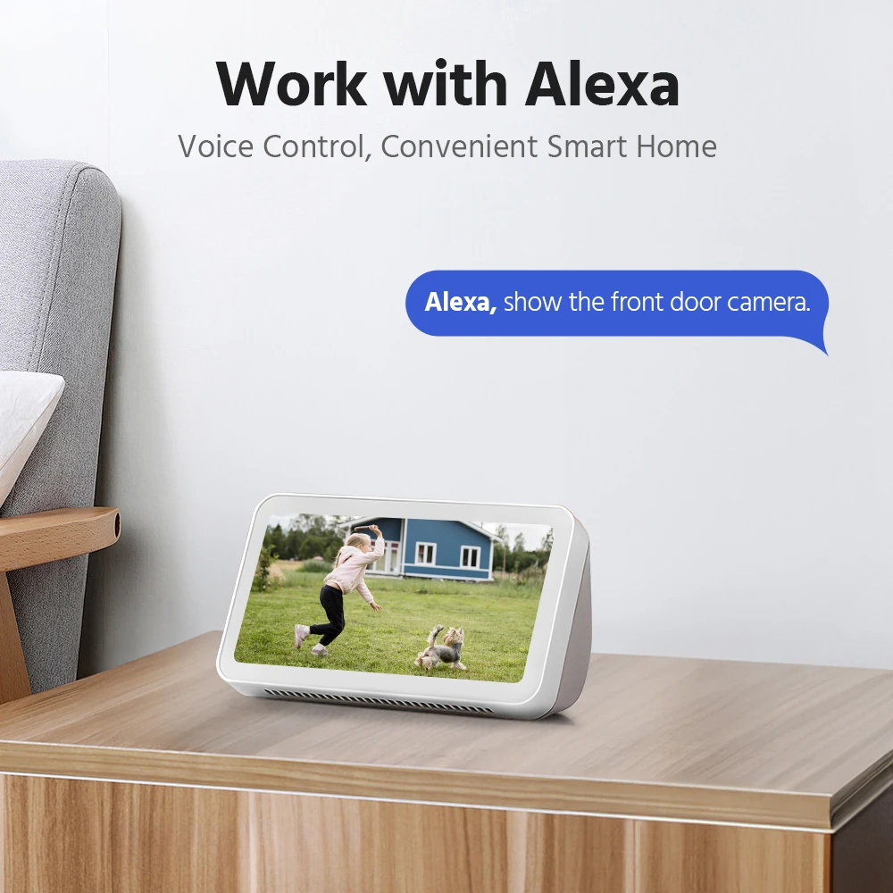 ANNKE 4MP Scalable Wireless Security Camera System 4CH 5MP Wireless NVR IP65 4MP PIR Two-way Audio Solar PT Camera