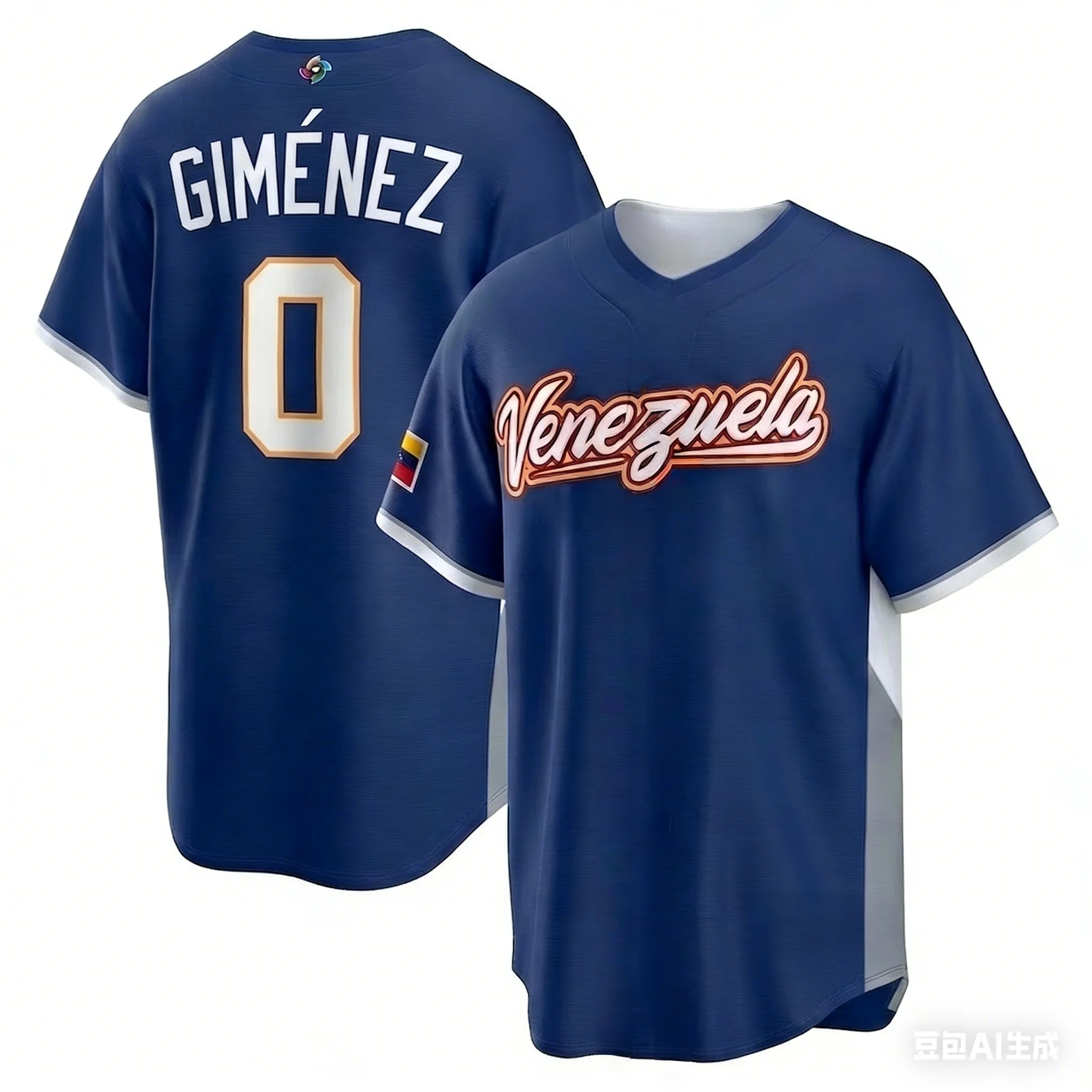 2026 3d Printing Venezuela WBC Home Baseball Jersey Ronald Acuna Jr #21 Jose Altuve #27 Men Kids Sports Baseball T Shirts