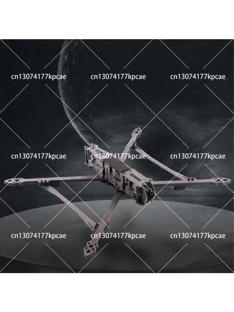 Full Carbon Fiber Quadcopter Frame, 5mm Thickness Arm 8/9/10 Inch FPV Freestyle Racing Drone Chassis