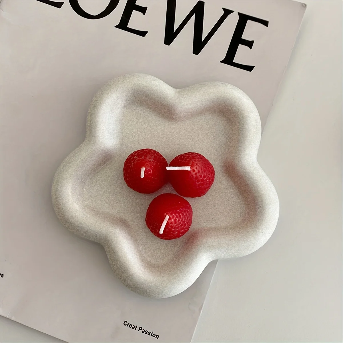 Flower Shape Jewelry Tray, Jewelry Tray, Jewelry Storage Tray, Home Creative Jewelry Storage Decorations