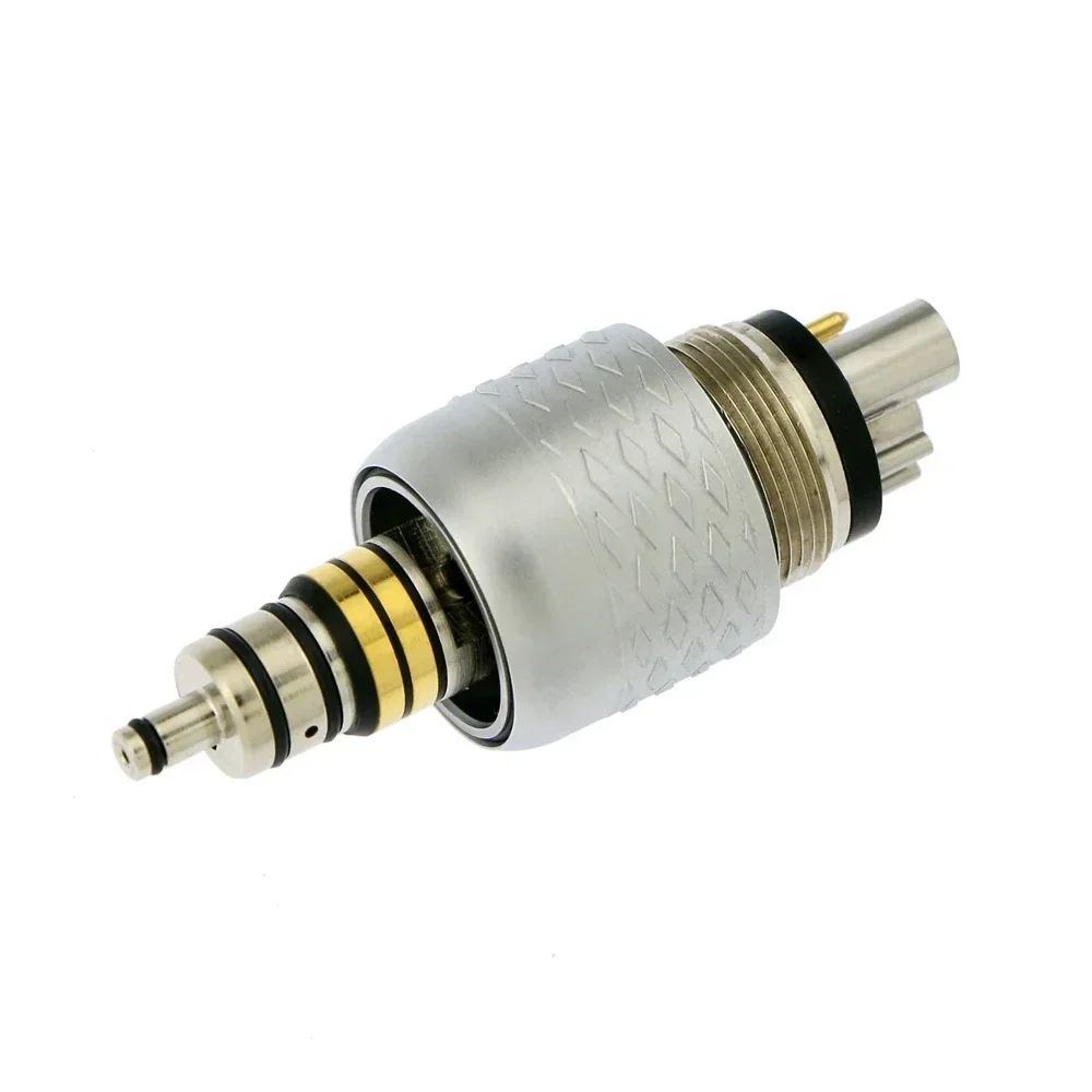 6Hole Dentals Quick Coupling Fiber Optic LED Coupler For Quick High Speed Handpiece Tools