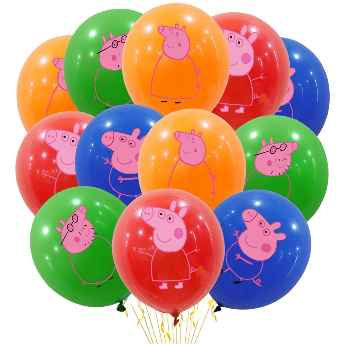Rosa Schwein Geburtstagsparty Dekoration Einweg-Tischgeschirr Tischdecke Teller Becher Servietten Taschen Baby-Shower Schweinefamilie Partyzubehör