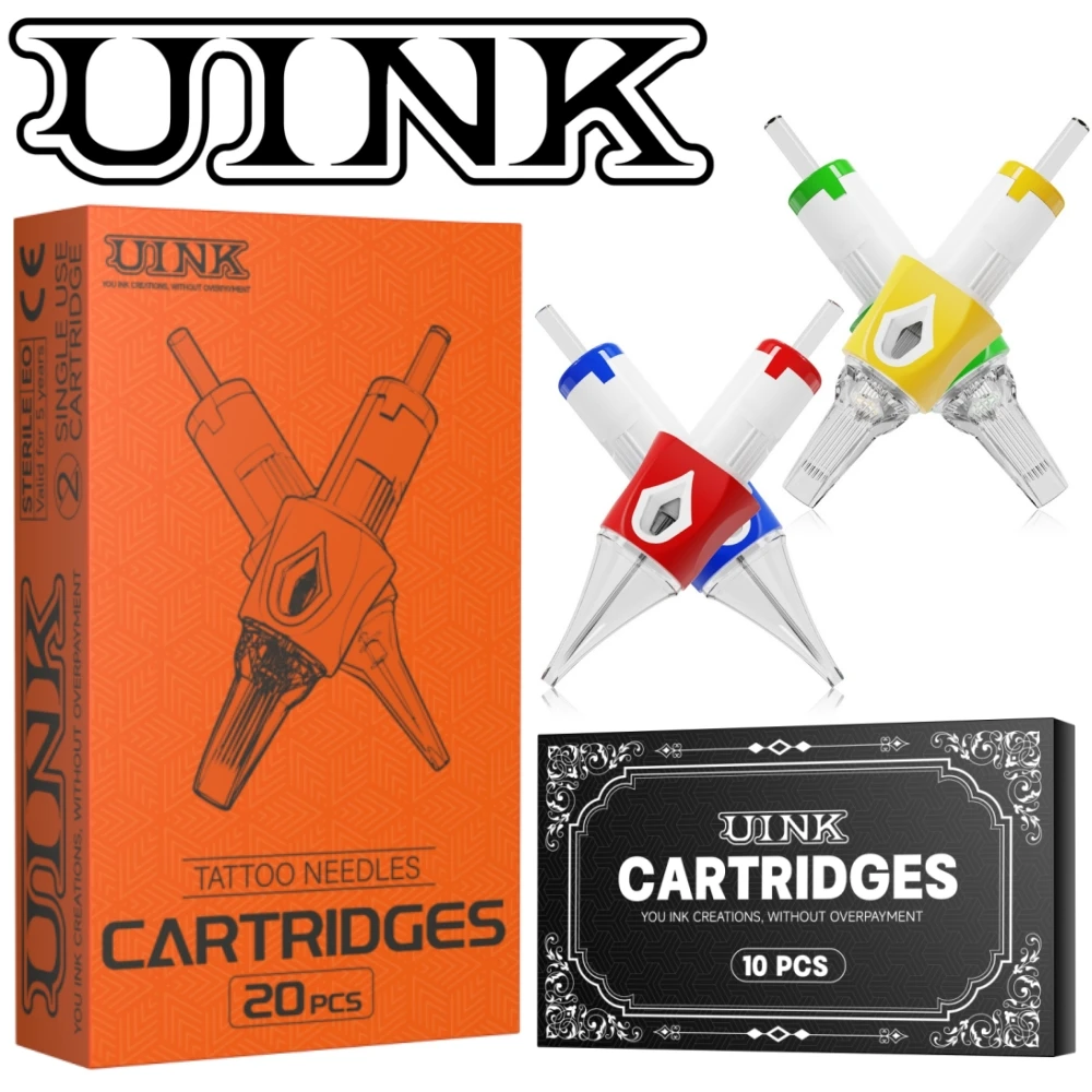 Uink High-quality Tattoo Needles 10Pcs&20Pcs/Box Body Art Creative Designs Supplies Accessories For Tattoo Artists And Beginner