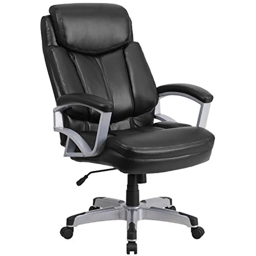 

Executive Adjustable Ergonomic Big & Tall Office Chair High Back Design with Lumbar Support and Contoured Seat 500 lb. Capacity