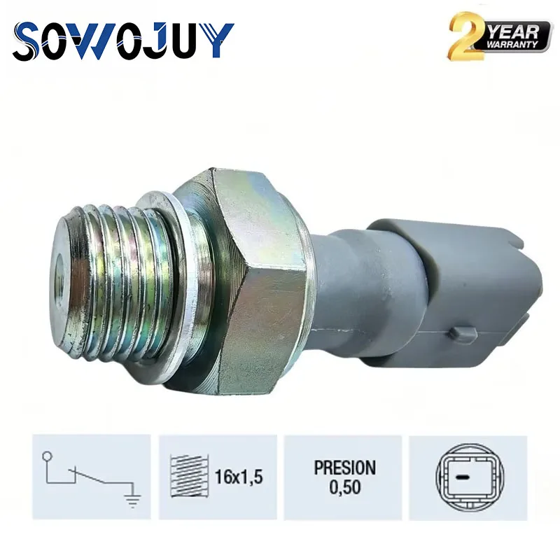 Oil Pressure Sensor 1131.C5 12617568481 For Peugeot 206 307 308 Citroen C3 C4 C5 Ford Focus Fiesta BMW MINI Volvo Mazda 1145966
