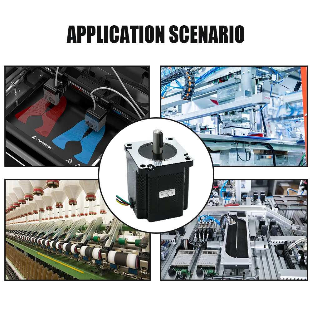 Hot Sale HLTNC 86HS100 Kit Cnc Nema34 4.5nm Open Loop Steper Motor With Drive