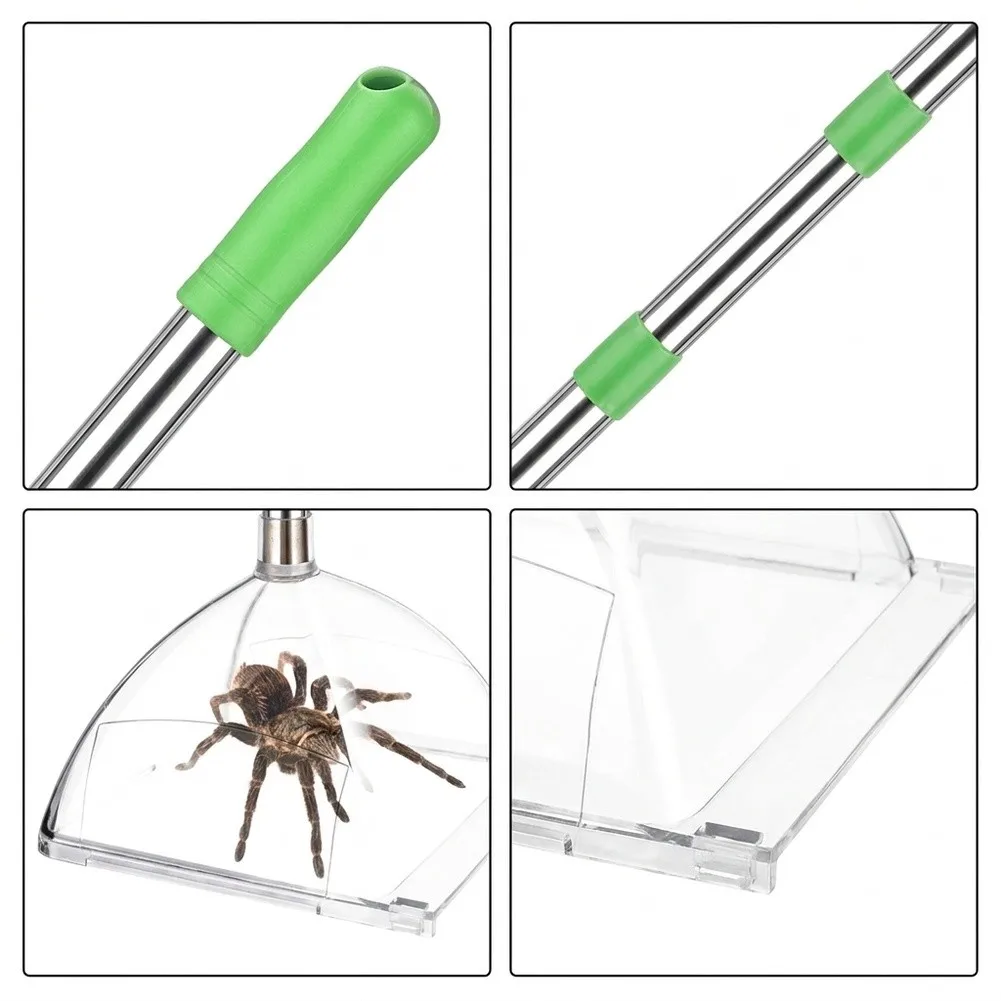 Contactless Catcher Adjustable Catcher For Home Use 82cm Catching Range Easy Release for educational Tool For Spiders
