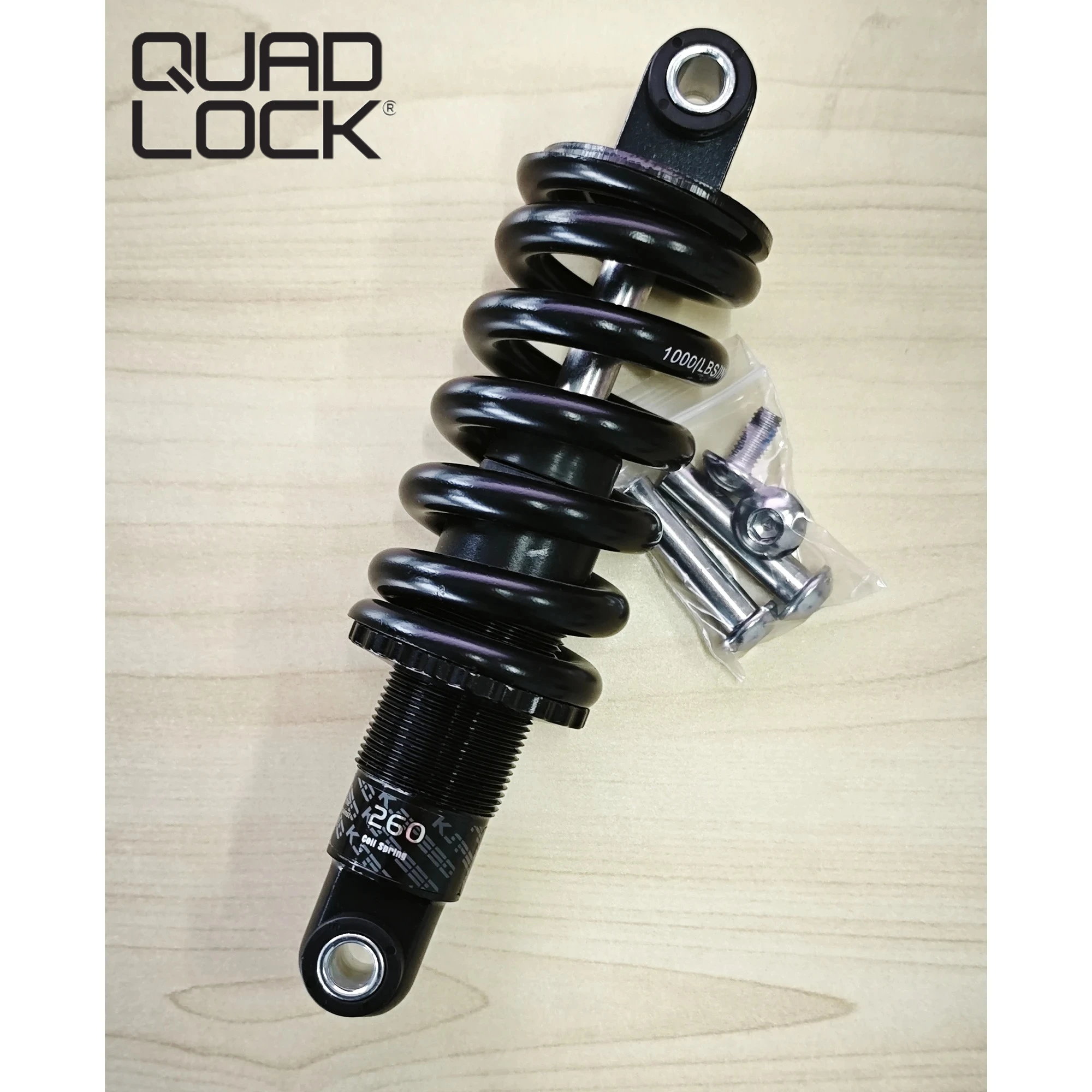

QUAD LOCK 260Model 125/150/165/190mm Bicycle Rear Shock Absorber lithium Electric Bicycle Upgraded Scooter Rear Shock Absorber