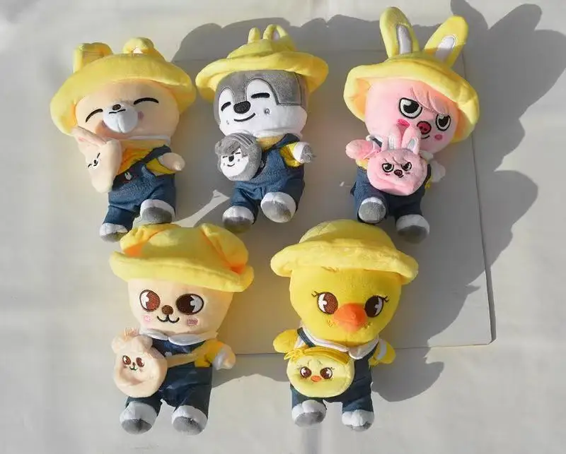 

New Skzoo Keychain Plush Japan FELIX Keychain Doll Puttets Doll Kawaii Stuffed Animal Doll Kawaii Toys Room Decor Children Gift！