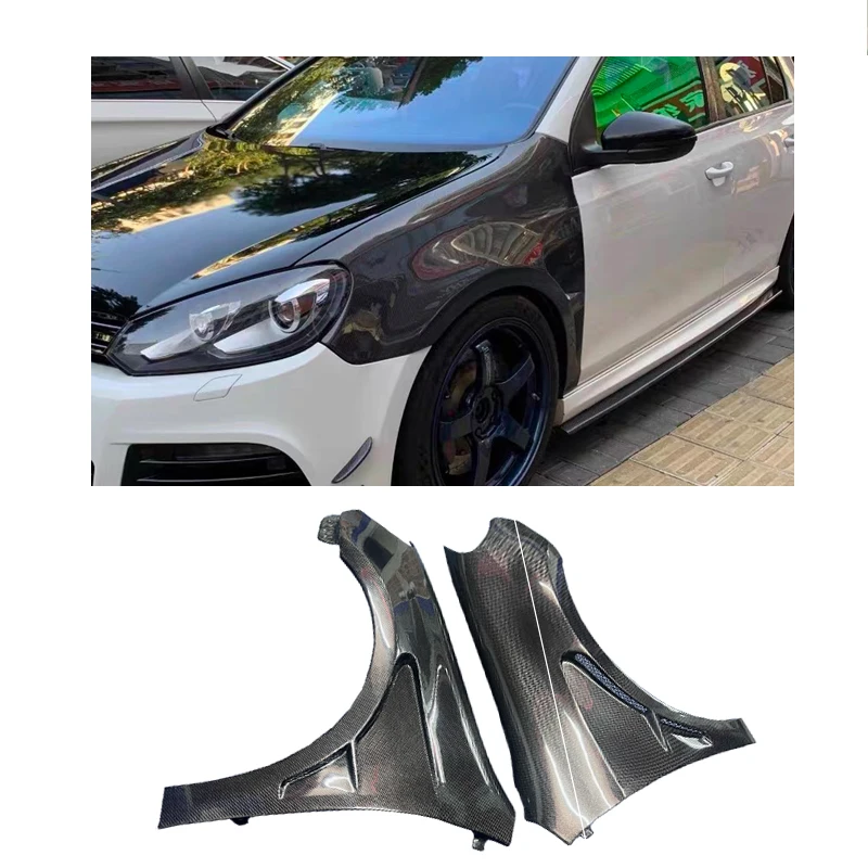 High Quality Real Carbon Fiber mudguard for Volkswagen GOLF MK6 GTI R 2008-2013 Exterior Accessories by Mk6 Forge Carbon Fenders