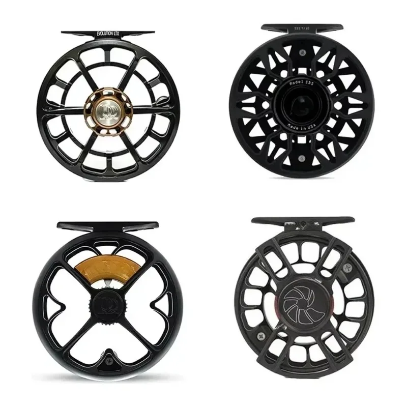 Freshwater stream fly fishing wheel fly wheel fly burn full metal fishing gear fishing wheel