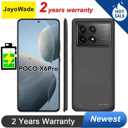 10000mah Battery Charger Case for Xiaomi Poco X6 Pro X6 Neo External Battery Power Bank Charging Cover Power Case Poco X6 Pro