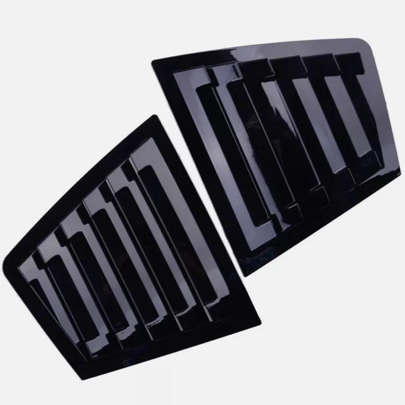 

2x глянцевая черная накладка жалюзи для бокового вентиляционного окна для Chevrolet Cruze 2010-2015