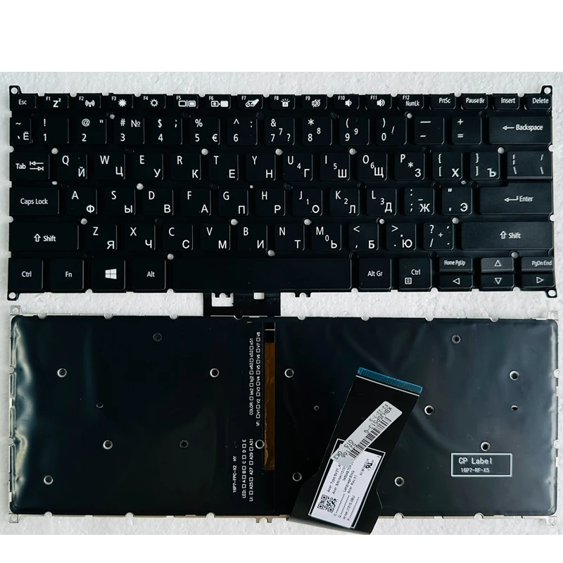 RU/AR/SP Keyboard For Acer Spin 5 SP513-51 Swift 3 SF114-32 SF314