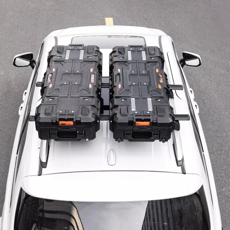 

Off Road Supplied Easy Installed Universal 4x4 Car Roof Box Military Three Proof Universal Roof Equipment Box Organization Box