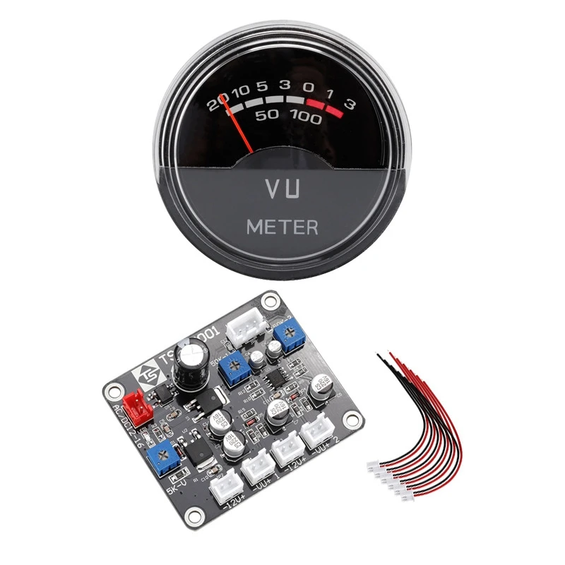 

P-40SA VU Meter Head усилитель с подсветкой DB Meter уровень Header уровень измеритель звуковых сигналов декодер подсветки