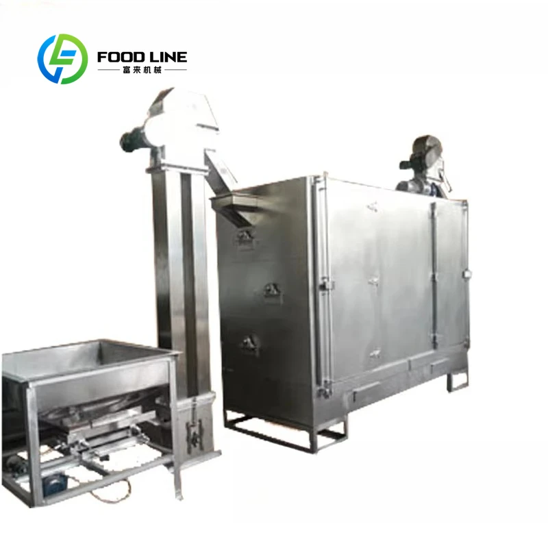 

Customized size Automatic sesame cleaning/peeling/barbecue/dryer, complete product line