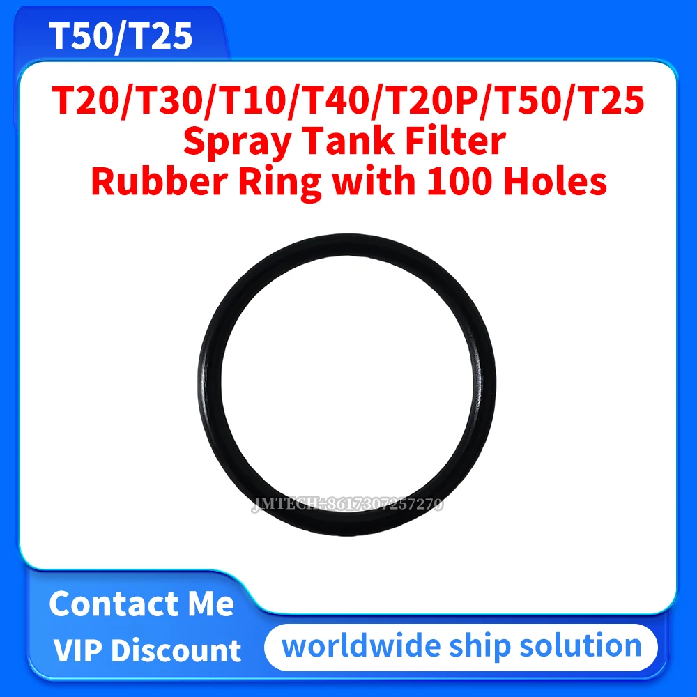 

T20/T30/T10/T40/T20P/T50/T25 Spray Tank Filter Rubber Ring with 100 Holes For Dji Parts Repair Replace