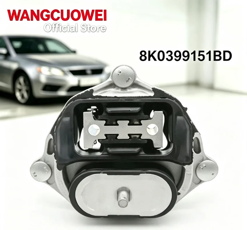 8K0399151BD Automobile Front Drive Unit with Rubber Bearing Motor Bracket Gearbox Bracket Is Suitable for Audi A4 A5 Q5