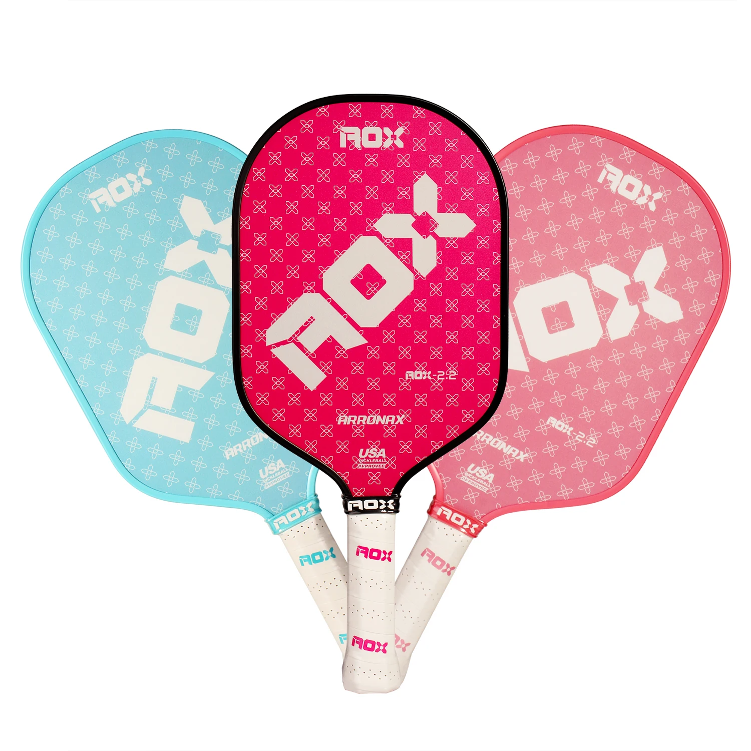 ARRONAX  cold press Pickleball Paddles Fiberglass Surface Honeycomb Core Pickleball Paddle Racket Indoor Outdoor Exercise