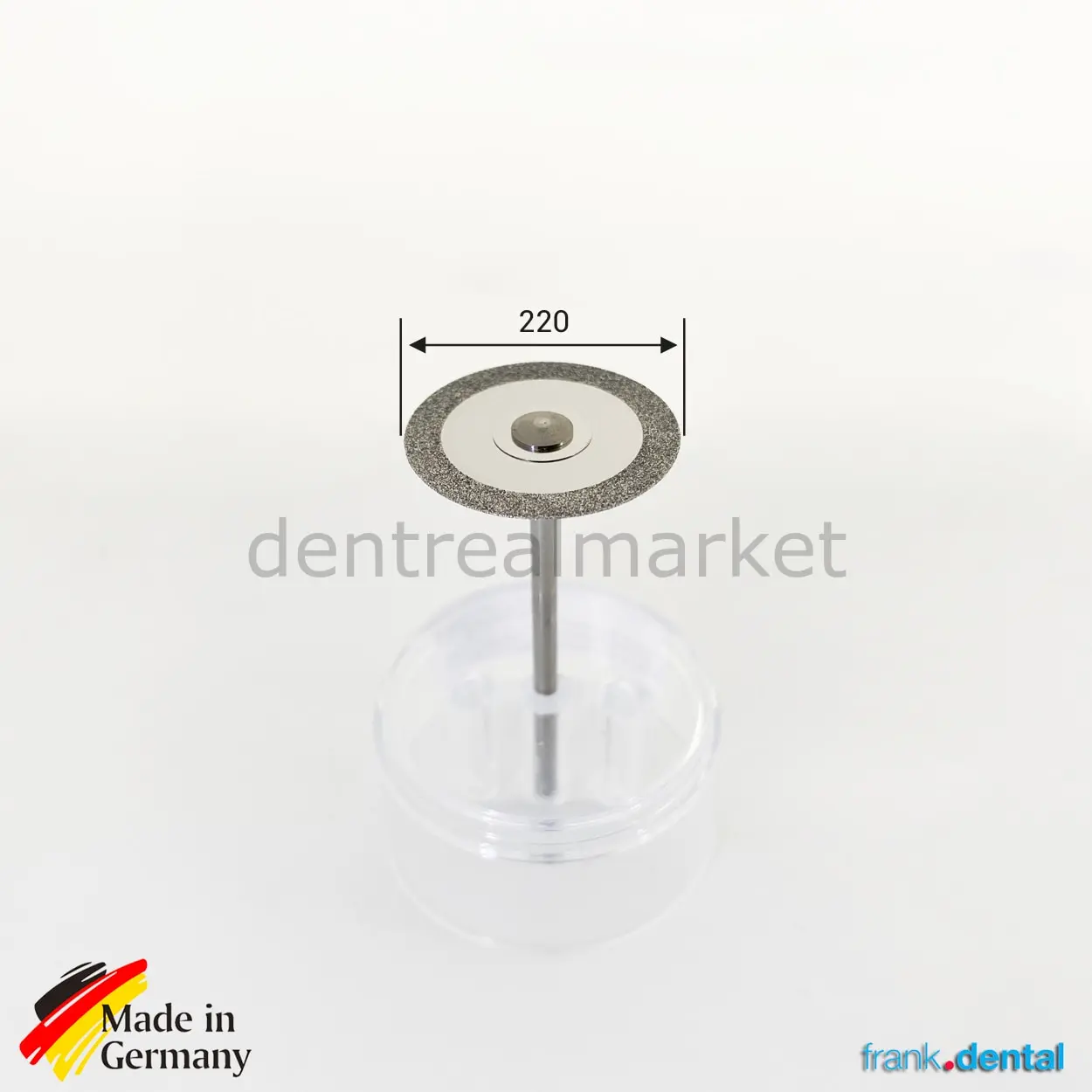 Frank Dental Orthodontix Diamond Disc - Interproximal Stripping - Interproximal Disc - 22 mm