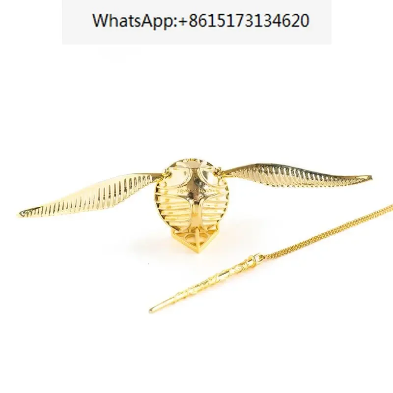 Gold Snitch  Ring Box Flying Thief Storage Box Wings Luxury Jewelry Box Storage Wedding Proposal Creative Birthday Gift Boxes