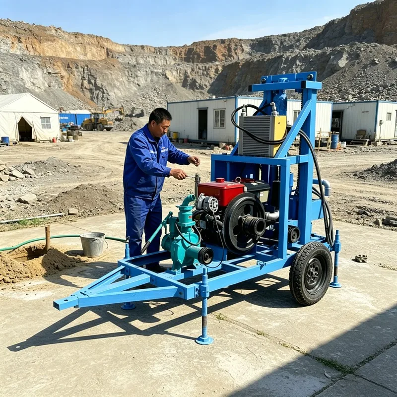 Affordable Water Well Drilling Rig Machine