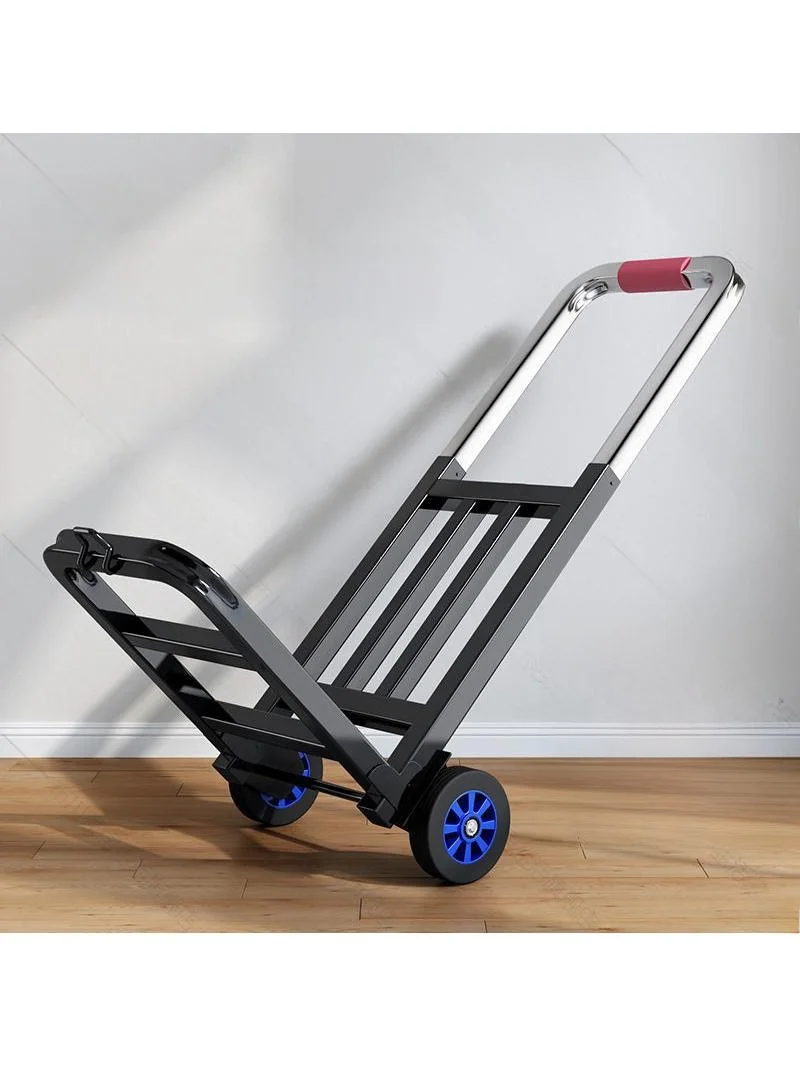 ポータブルショッピングカート-家庭用小型手引き車-野菜購入用軽量カート-軽量荷物運搬用トラック