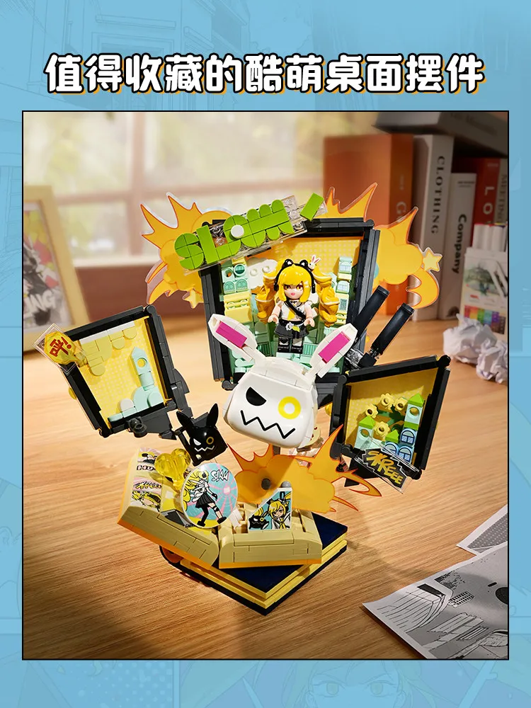 Keeppley Kangaro Warrior'S Accessories - Angelia Toy Model Figurine Of The Time Travel Adventure As A Gift A Gift For A Child view 5