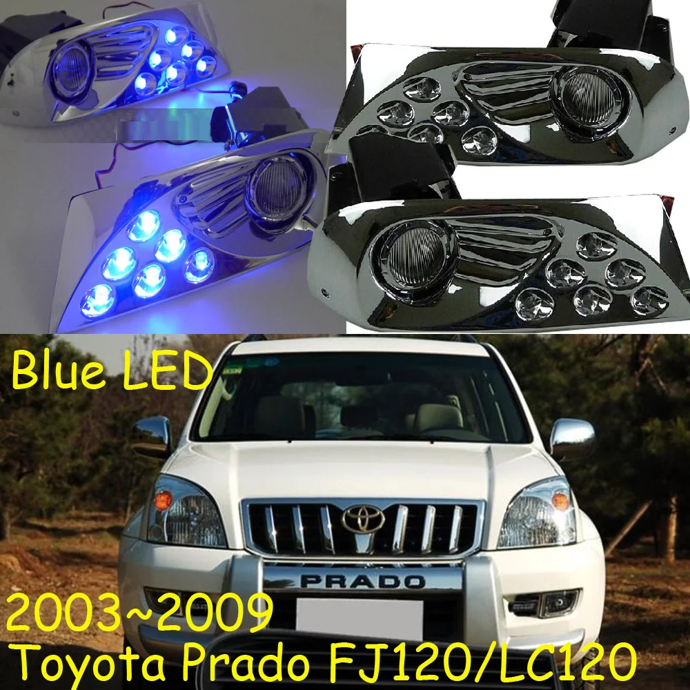 LED,2003~2009 prado day Light,prado fog light,Blue LED,prado headlight;corolla,camry,Hiace,sienna,yaris;cruiser daytime light