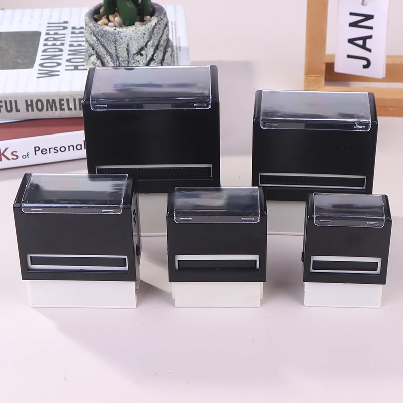 Mark Your Handcrafts with Custom Self-Inking Stamp, Personalized Business Address Stamps