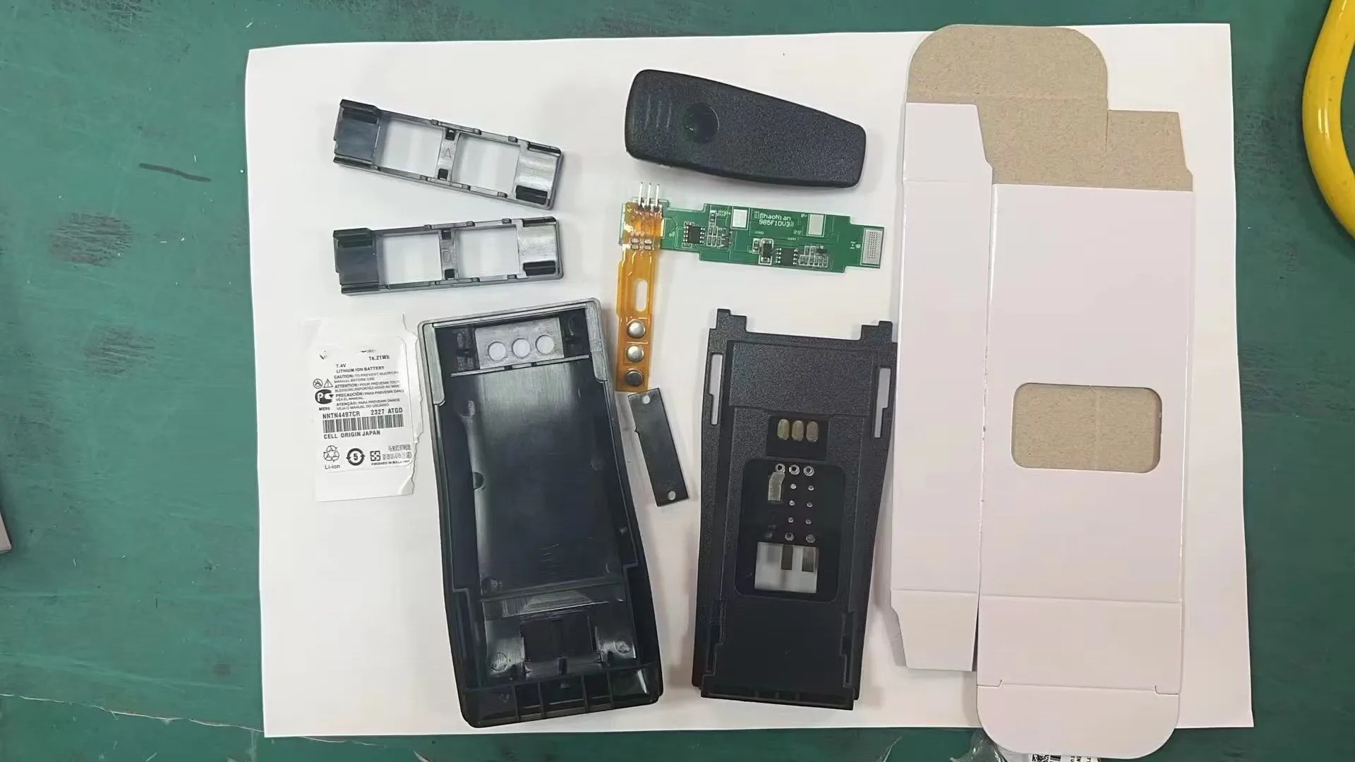 for DIY Assamble Battery case box for Motorola EP450 DEP450 DP1400 GP3688 GP3188 for 18650 cell