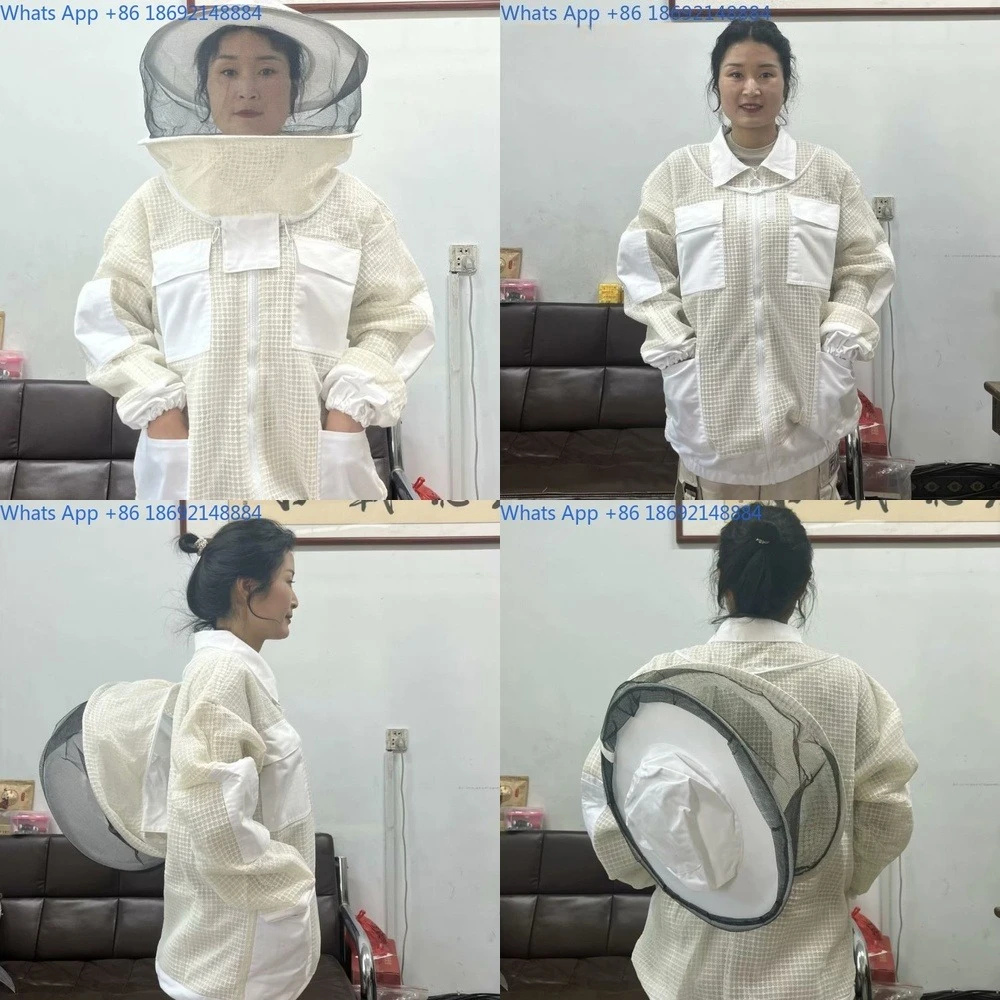 

Beekeeping Suit Half Cotton Breathable Thickened Bee Protection 3D Space Style