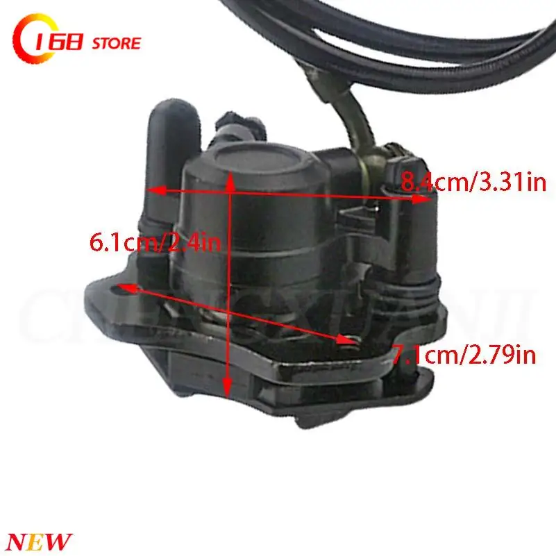 Dirt Pit Bike Accessories Tools Aluminum Alloy 22mm For ATV Go Kart Motorcycle Hydraulic Rear Brake Caliper Motocross Parts